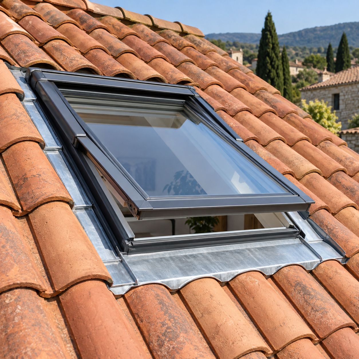 Pose d'une fenêtre de toit Velux à Saint-Avertin